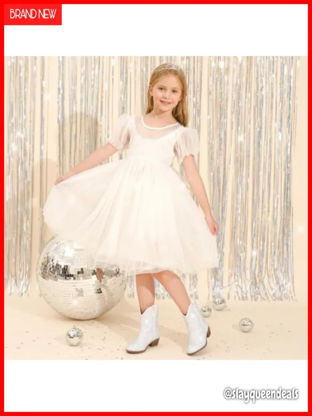 Girls Rhinestone Cowgirl Ankle Boots Pointed Toe Pull Tab Western